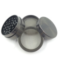 Chrome Plated Metal Herbal Grinder for Cigarette Tobacco Smoking (ES-GD-011-S)